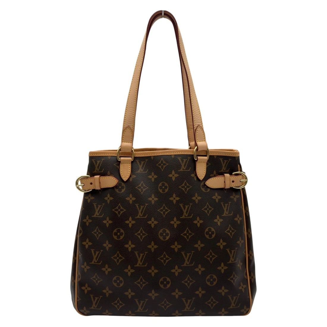 LOUIS VUITTON BATIGNOL / VERTICAL TOTE BAG: LOUIS VUITTON Batignol / Vertical Tote Bag Brand: LOUIS VUITTON Type/Style: Tote Bag Material: monogram/leather Color: Brown Size: W11.8 x H11.6x D5.1inch Accessories: None Accessories Not