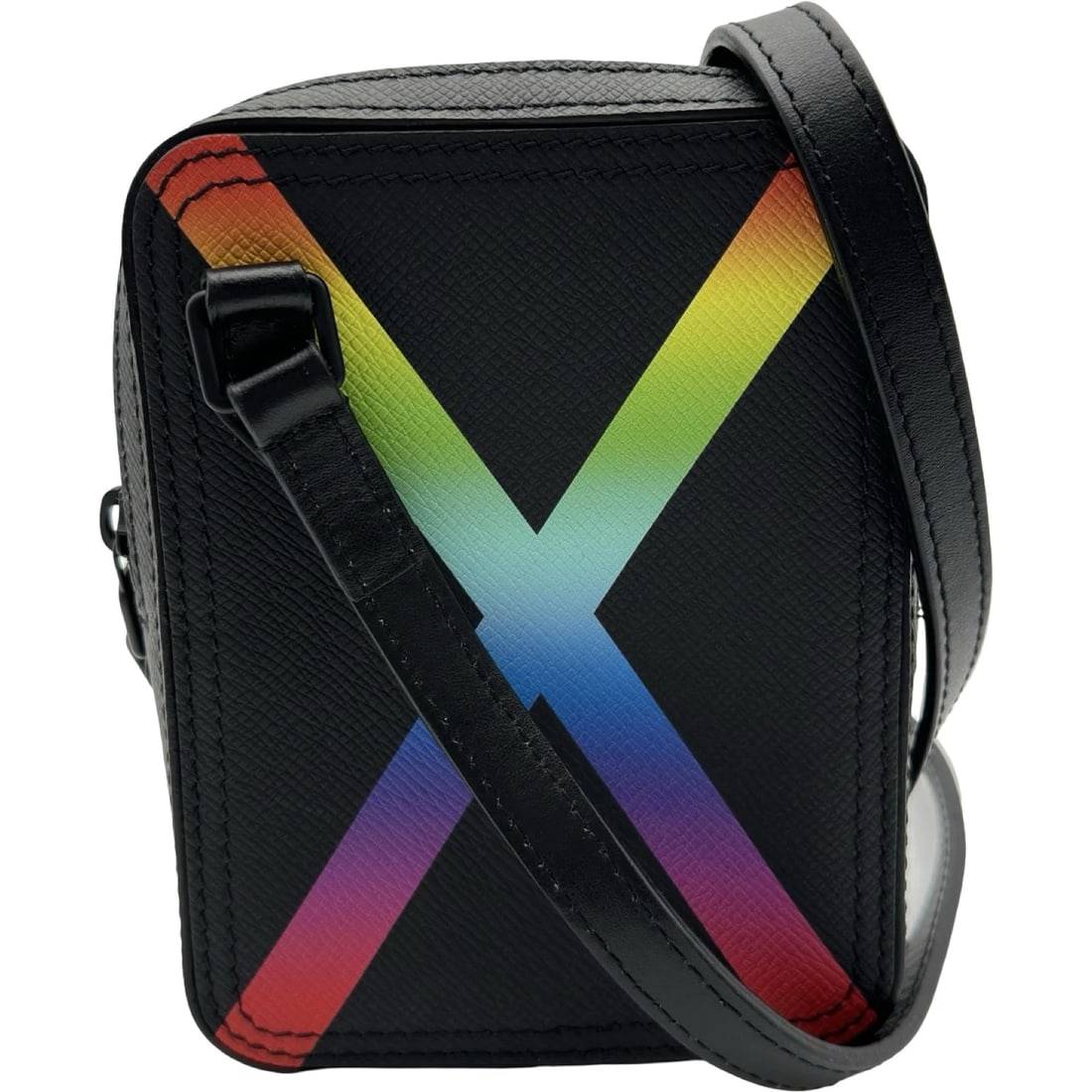 LOUIS VUITTON DANOOP MESSENGER SHOULDER BAG: LOUIS VUITTON danoop messenger Shoulder Bag Brand: LOUIS VUITTON Type/Style: Shoulder Bag Material: Taiga Color: Rainbow Size: W4.7 x H6.3x D1.6inch Shoulder:44.1inch Accessories: None Accessories