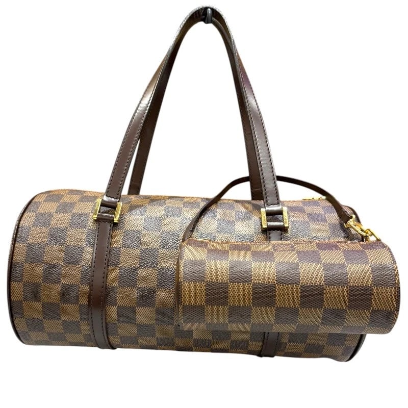 LOUIS VUITTON PAPILLON GM HANDBAG: LOUIS VUITTON Papillon GM Handbag Brand: LOUIS VUITTON Type/Style: Handbag Material: Damier Campus Color: Brown Size: W12.2 x H5.9x D5.9inch Accessories: None Accessories Notice: When purc