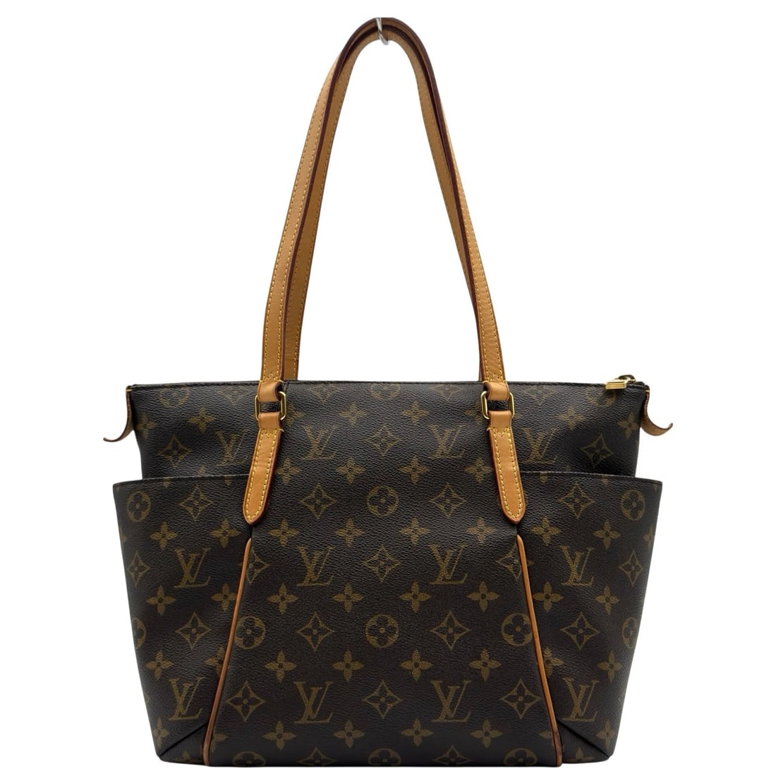 LOUIS VUITTON TOTALLY PM TOTE BAG: LOUIS VUITTON Totally PM Tote Bag Brand: LOUIS VUITTON Type/Style: Tote Bag Material: Monogram Color: Brown Size: W10.6 x H9.8x D5.1inch Accessories: None Accessories Notice: When purchasi