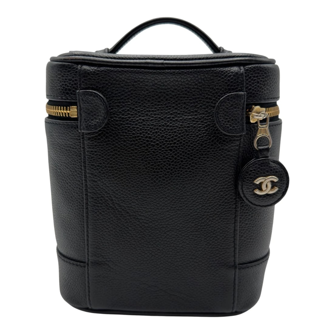 CHANEL COCO MARK VANITY CASE HANDBAG - 3