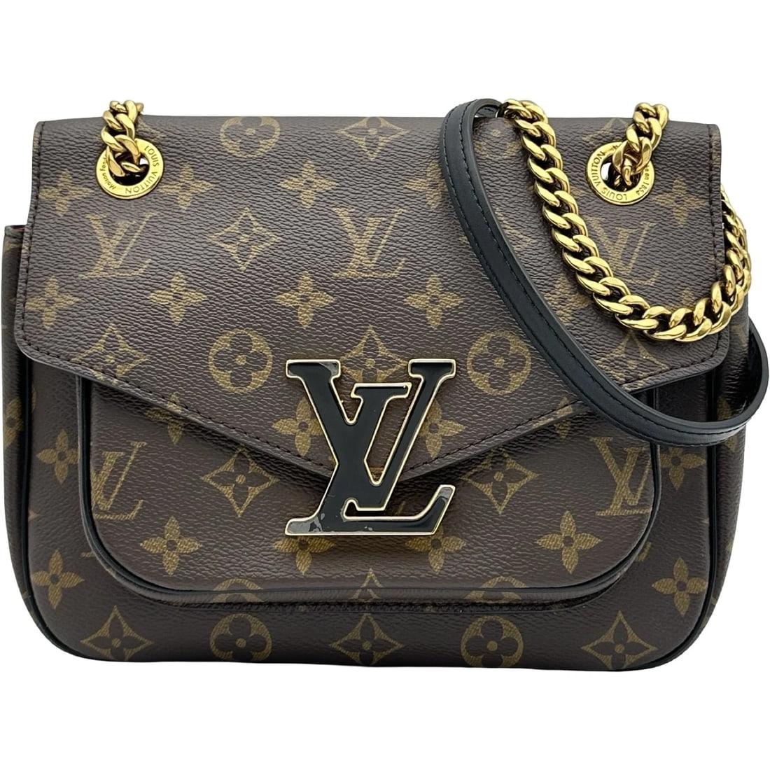 LOUIS VUITTON PASSY SHOULDER BAG: LOUIS VUITTON Passy Shoulder Bag Brand: LOUIS VUITTON Type/Style: Shoulder Bag Material: Monogram canvas Color: Brown Size: W8.7 x H7.1x D3.0inch Shoulder:24.6inch Accessories: None Access