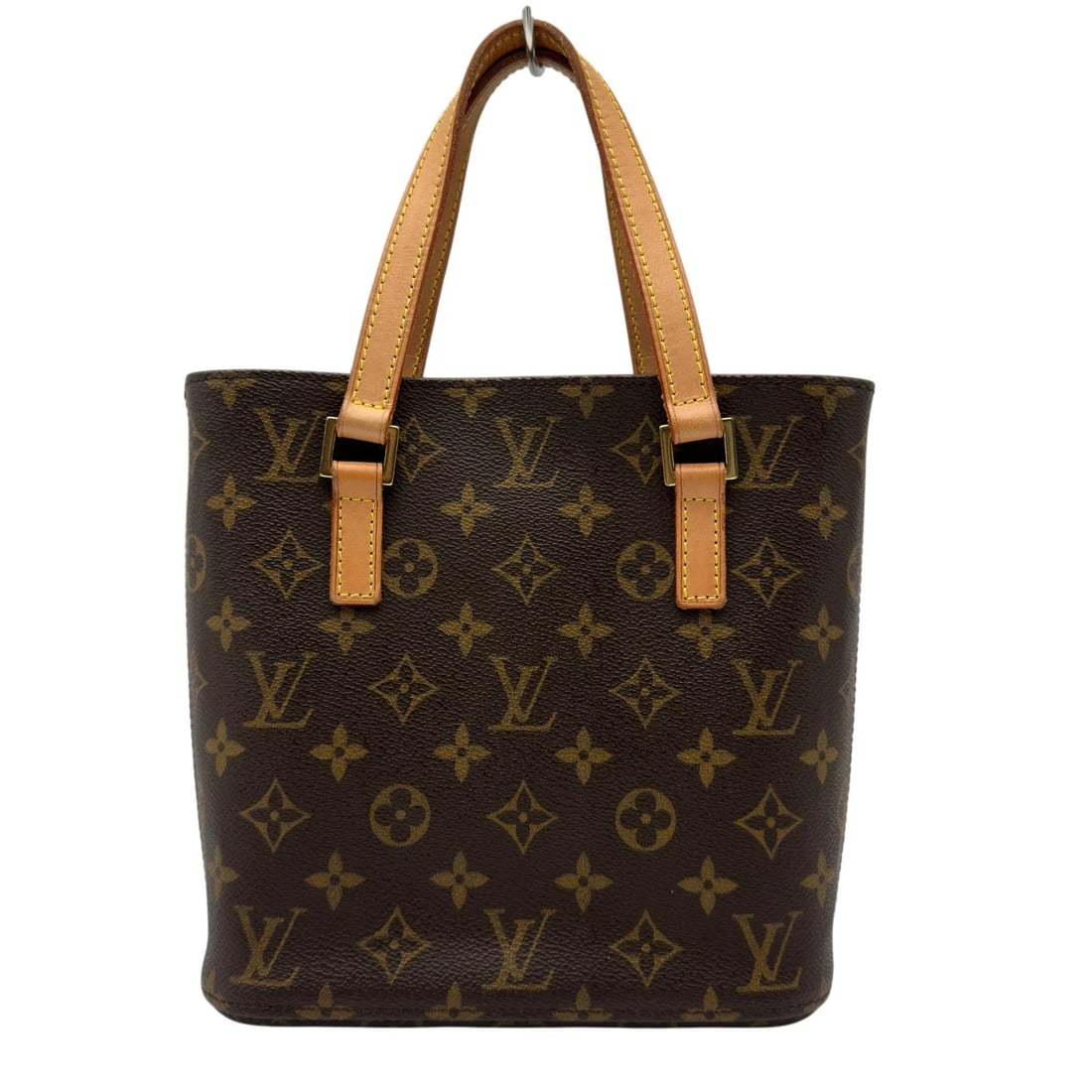 LOUIS VUITTON VAVAN PM HANDBAG: LOUIS VUITTON Vavan PM Handbag Brand: LOUIS VUITTON Type/Style: Handbag Material: monogram/leather Color: Brown Size: W8.1 x H8.1x D3.1inch Accessories: None Accessories Notice: When purch