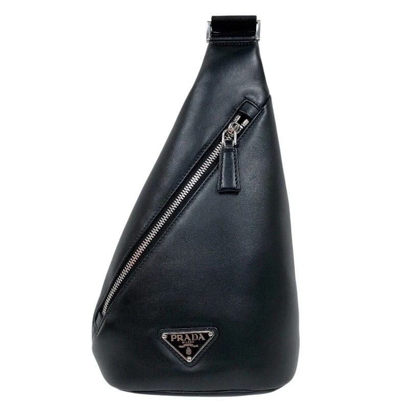 PRADA CROSS BODY BAG: PRADA Cross body bag Brand: PRADA Type/Style: body bag Material: Calfskin Color: black Size: W7.1 x H12.2x D2.8inch Shoulder:23.6inch Accessories: None Accessories Notice: When purchasing