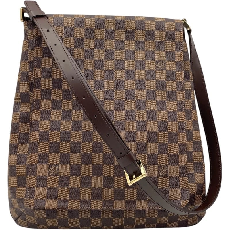 LOUIS VUITTON MUSET SHOULDER BAG: LOUIS VUITTON Muset Shoulder Bag Brand: LOUIS VUITTON Type/Style: Shoulder Bag Material: Damier Color: Brown Size: W12.6 x H13.8x D3.9inch Shoulder:32.7inch Accessories: None Accessories N