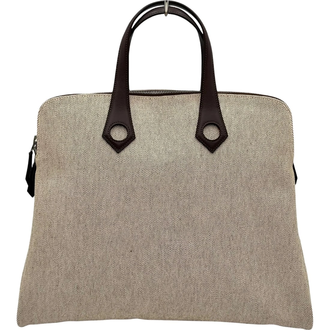 HERMES SACK EBOO TOTE BAG: HERMES Sack Eboo Tote Bag Brand: HERMES Type/Style: Tote Bag Material: Towar Color: Brown SilverHardware Size: W15.4 x H12.6x D2.2inch Accessories: None Accessories Notice: When purchasing pre-owned