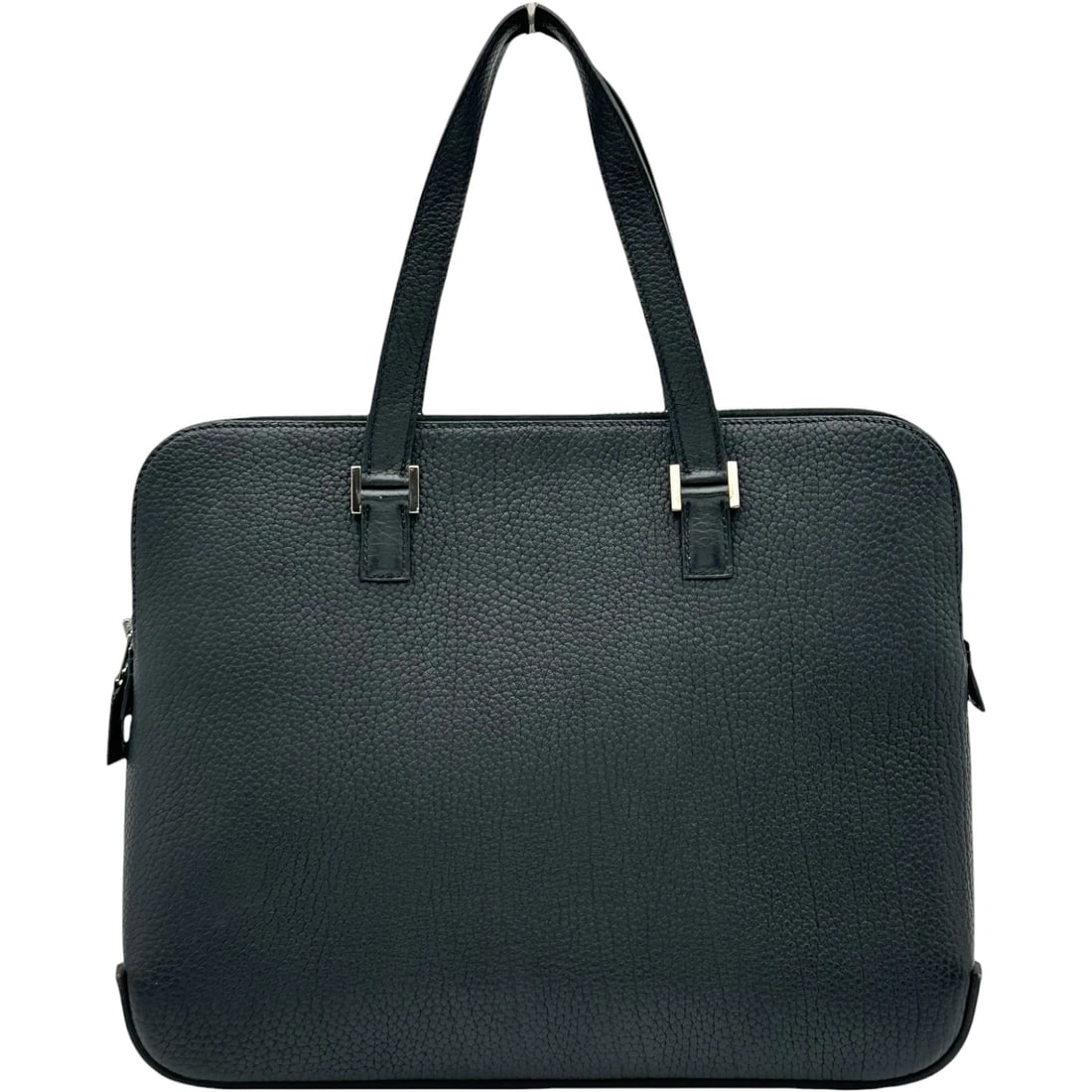HERMES ESCAPADA TOTE BAG: HERMES Escapada Tote Bag Brand: HERMES Type/Style: Tote Bag Material: Fjord Color: Black SilverHardware Size: W12.6 x H9.8x D3.5inch Accessories: None Accessories Notice: When purchasing pre-owned