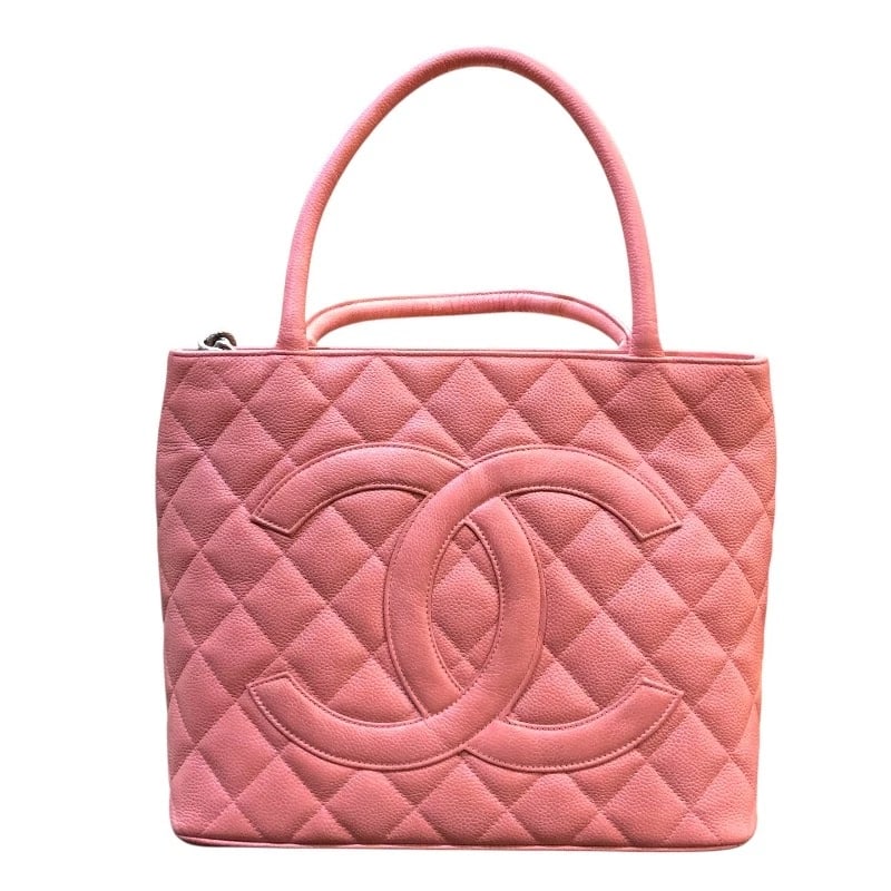CHANEL STANDARD HANDBAG: CHANEL Standard Handbag Brand: CHANEL Type/Style: Handbag Material: caviar Color: Pink SilverHardware Size: W12.8 x H9.1x D5.5inch Accessories: None Accessories Notice: When purchasing pre-owned