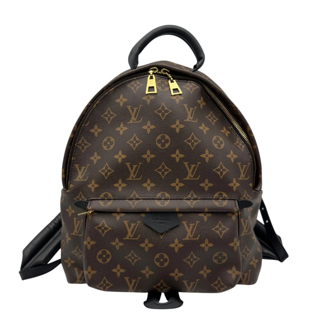 LOUIS VUITTON PALM SPRINGS BACKPACK ?? DAYPACK: LOUIS VUITTON Palm Springs Backpack ?? Daypack Brand: LOUIS VUITTON Type/Style: Backpack ?? Daypack Material: Monogram canvas Color: Brown Size: W11.0 x H14.6x D3.9inch Accessories: None A