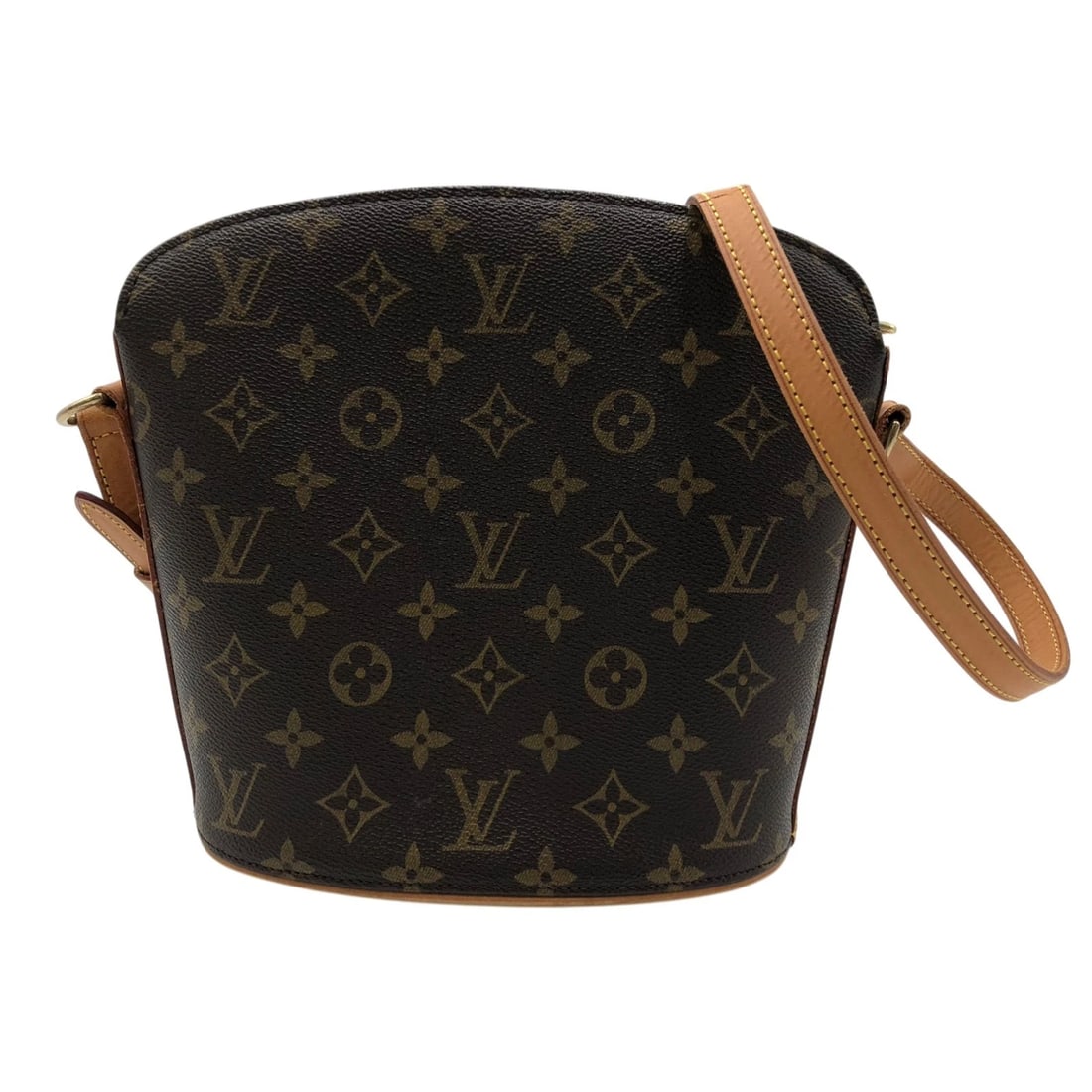 LOUIS VUITTON DROUOT SHOULDER BAG: LOUIS VUITTON Drouot Shoulder Bag Brand: LOUIS VUITTON Type/Style: Shoulder Bag Material: Monogram Color: Brown Size: W7.9 x H8.7x D3.9inch Shoulder:42.9inch Accessories: None Accessories