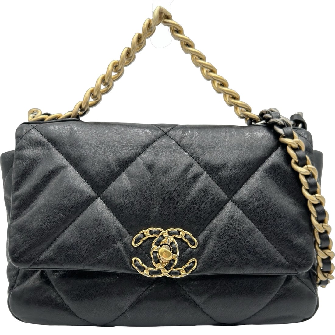 CHANEL SHOULDER BAG: CHANEL Shoulder Bag Brand: CHANEL Type/Style: Shoulder Bag Material: lambskin Color: Gold Hardware Size: W10.2 x H7.1x D3.1inch Shoulder:43.3inch Accessories: None Accessories Notice: When purchasing