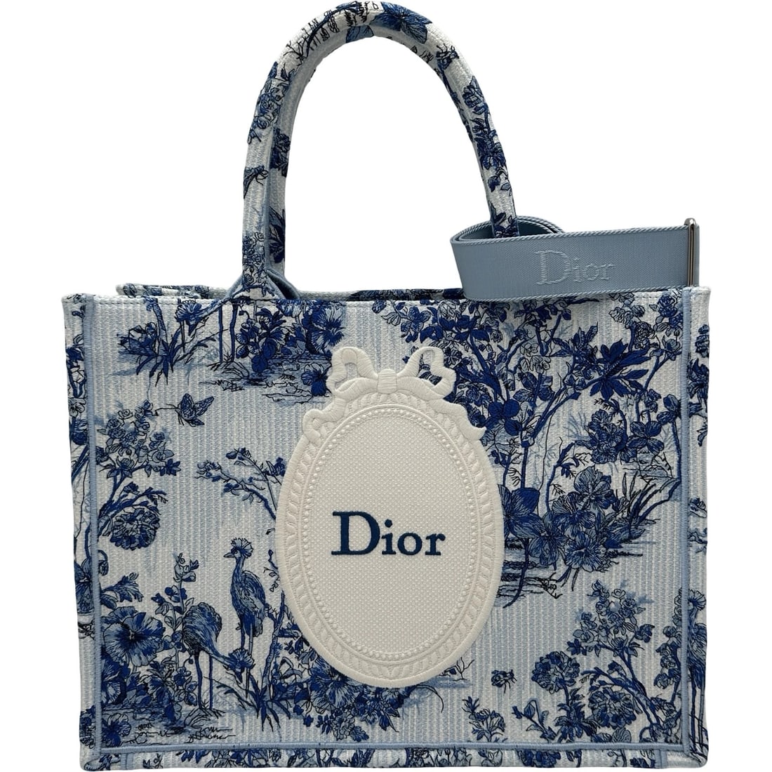 CHRISTIAN DIOR DIORIVIERA DIOR BOOK TOTE BAG JAPA...: Christian Dior Dioriviera Dior Book Tote Bag Japa... Brand: Christian Dior Type/Style: Tote Bag Material: canvas Color: Blue Size: W14.4 x H10.8x D6.3inch Accessories: None Accessories Notice: When