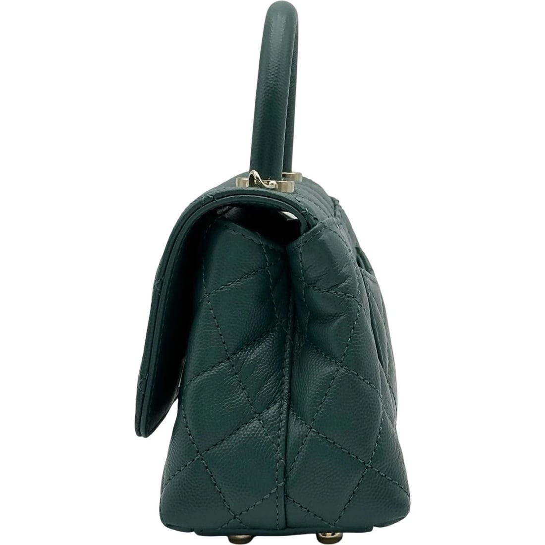 CHANEL COCO HANDLE SHOULDER BAG - 4