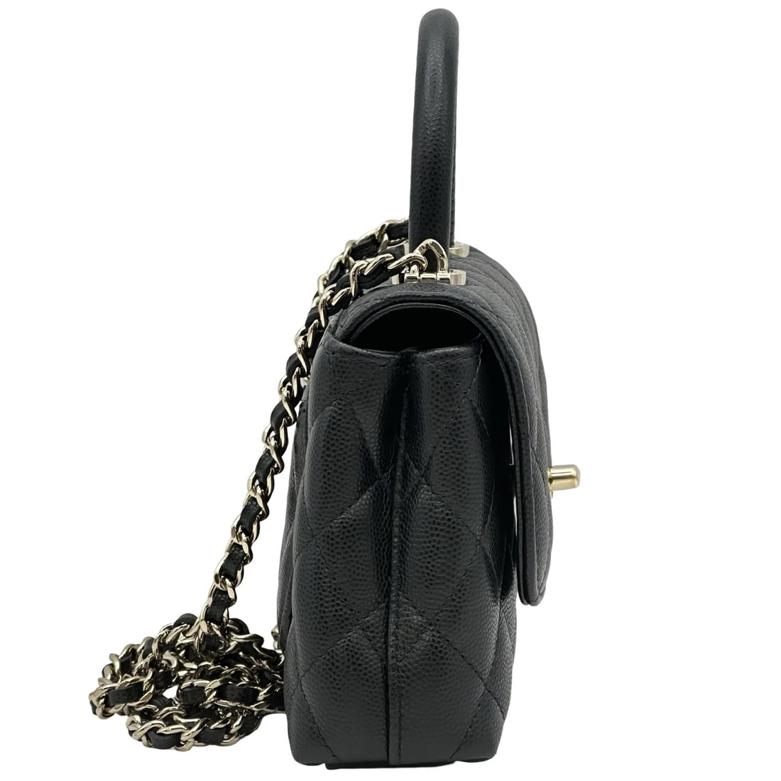 CHANEL COCO HANDLE SHOULDER BAG - 2
