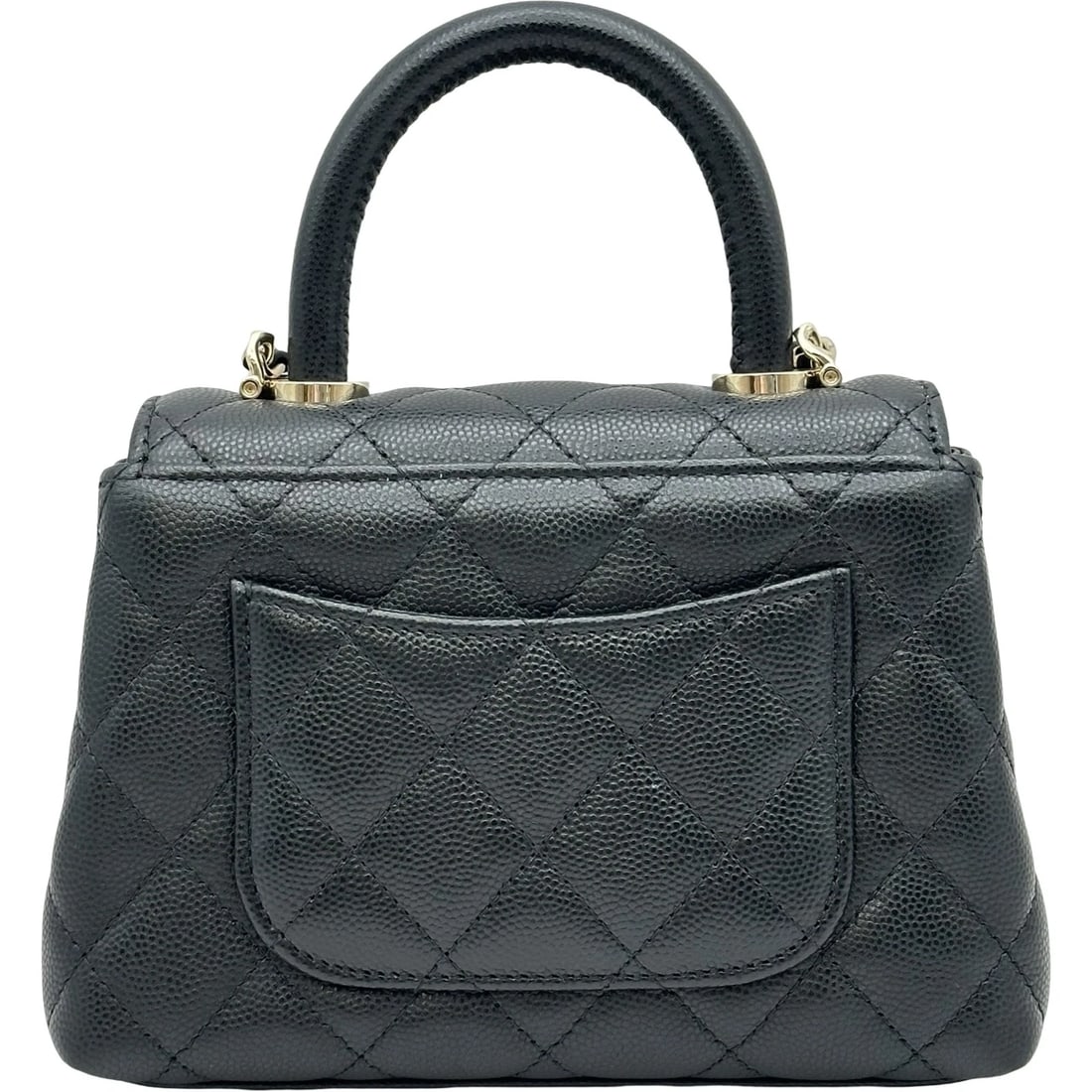 CHANEL COCO HANDLE SHOULDER BAG - 3