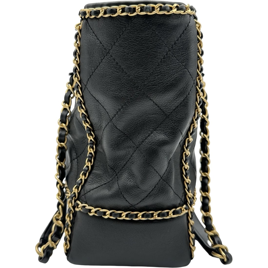 CHANEL COCO MARKCHAIN ROUND TOTE BAG - 3