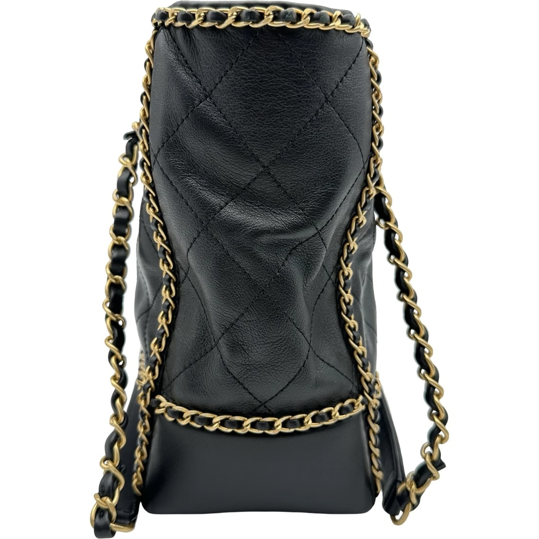CHANEL COCO MARKCHAIN ROUND TOTE BAG - 4