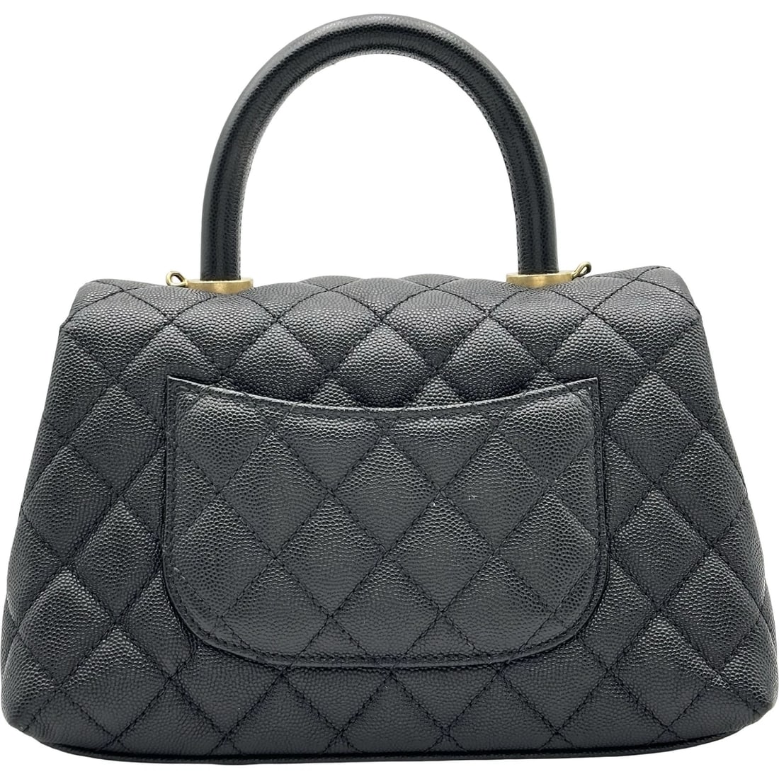 CHANEL COCO HANDLE SHOULDER BAG - 3