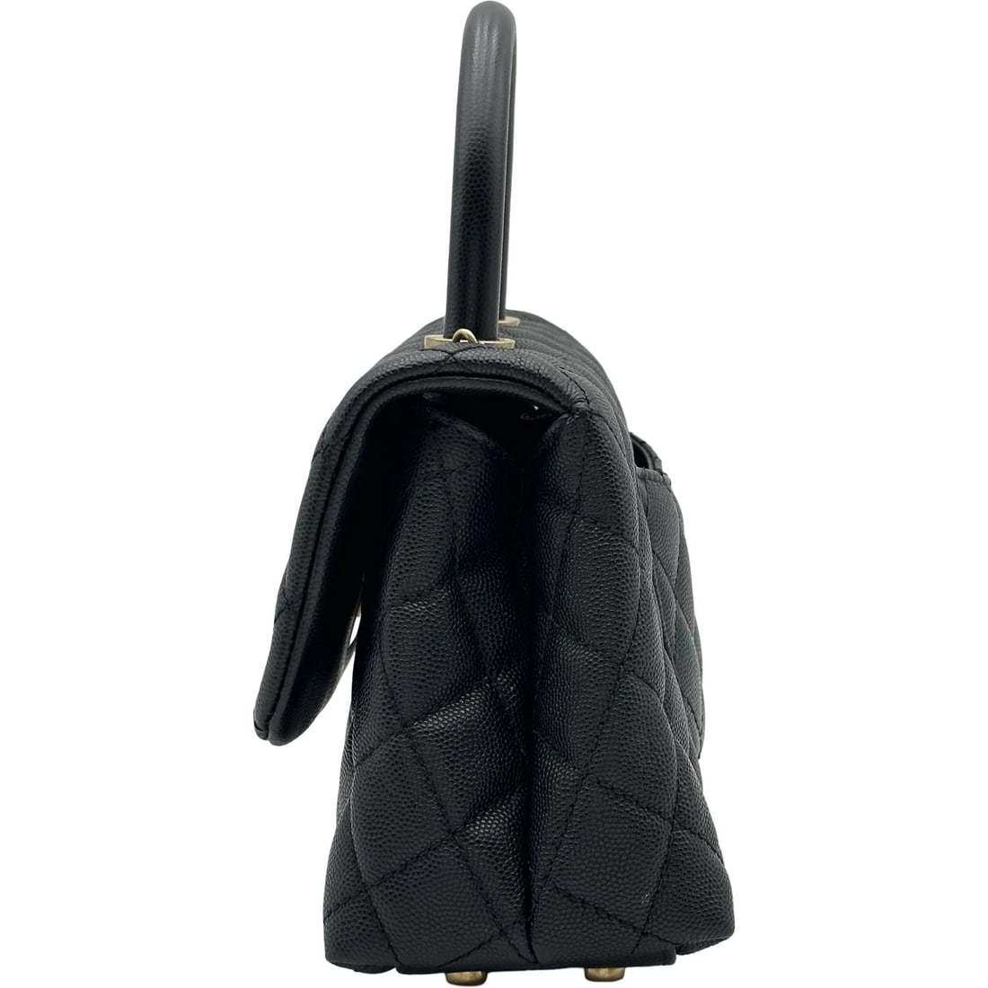 CHANEL COCO HANDLE SHOULDER BAG - 4