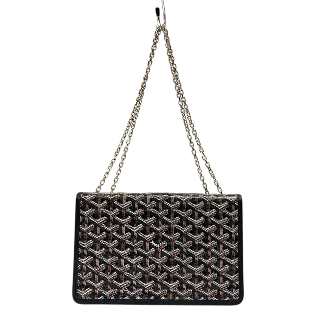 GOYARD ALEXANDRE SHOULDER BAG: GOYARD Alexandre Shoulder Bag Brand: GOYARD Type/Style: Shoulder Bag Material: Gojardin Canvas Color: black Size: W9.8 x H5.7x D3.5inch Shoulder:0.0inch Accessories: None Accessories Notice: When