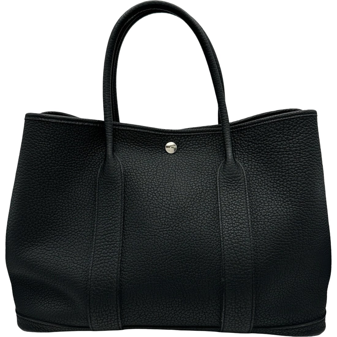 HERMES GARDEN PARTY TOTE BAG: HERMES Garden party Tote Bag Brand: HERMES Type/Style: Tote Bag Material: Negonda Color: Black SilverHardware Size: W14.2 x H10.0x D6.7inch Accessories: None Accessories Notice: When purch