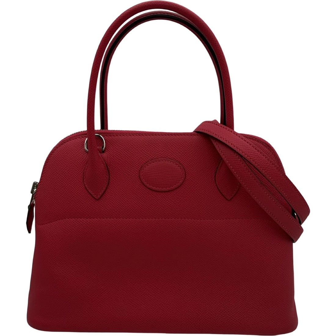 HERMES BORED SHOULDER BAG: HERMES Bored Shoulder Bag Brand: HERMES Type/Style: Shoulder Bag Material: Epsom Color: Rose Extreme SilverHardware Size: W9.8 x H7.3x D3.5inch Shoulder:36.8inch Accessories: None Accessor