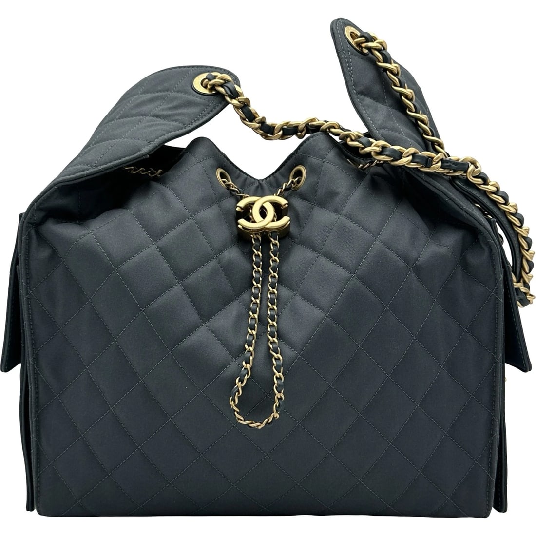 CHANEL SHOULDER BAG: CHANEL Shoulder Bag Brand: CHANEL Type/Style: Shoulder Bag Material: canvas Color: Gold Hardware Size: W11.4 x H7.9x D5.5inch Shoulder:22.4inch Accessories: None Accessories Notice: When p