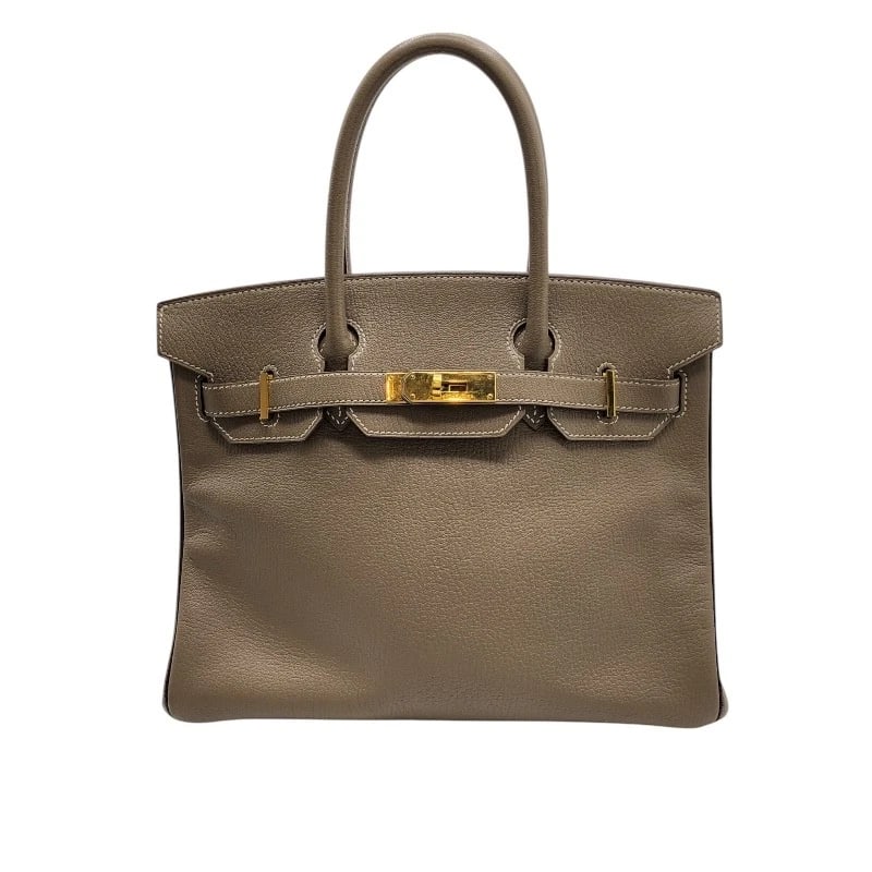 HERMES BIRKIN 3HANDBAG: HERMES Birkin 3Handbag Brand: HERMES Type/Style: Handbag Material: Shave Color: Leather Gold Hardware Size: W11.8 x H9.4x D5.9inch Accessories: None Accessories Notice: When purchasing pre-owned