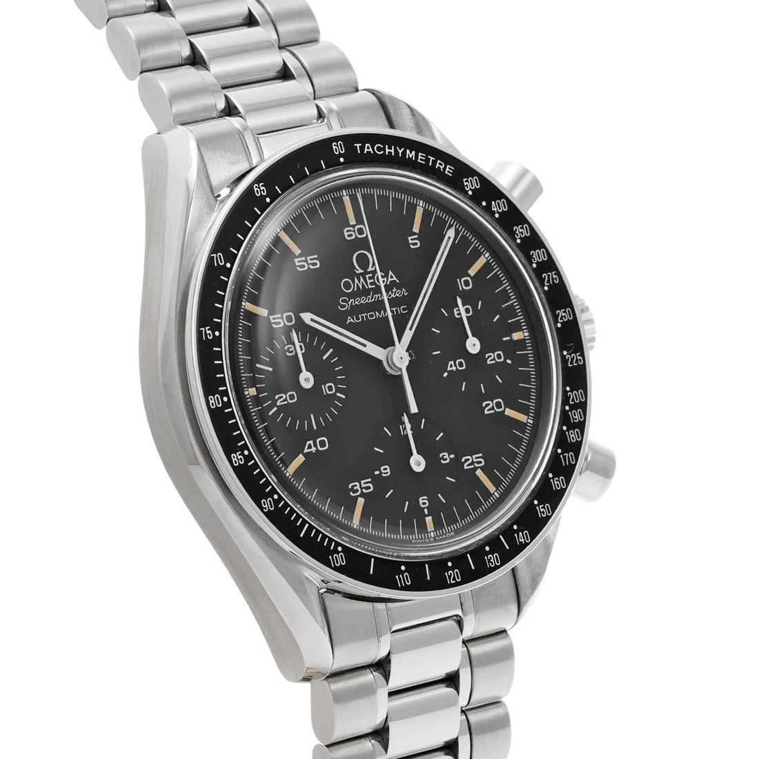 OMEGA SPEEDMASTER AUTOMATIC BLACK WATCH - 3
