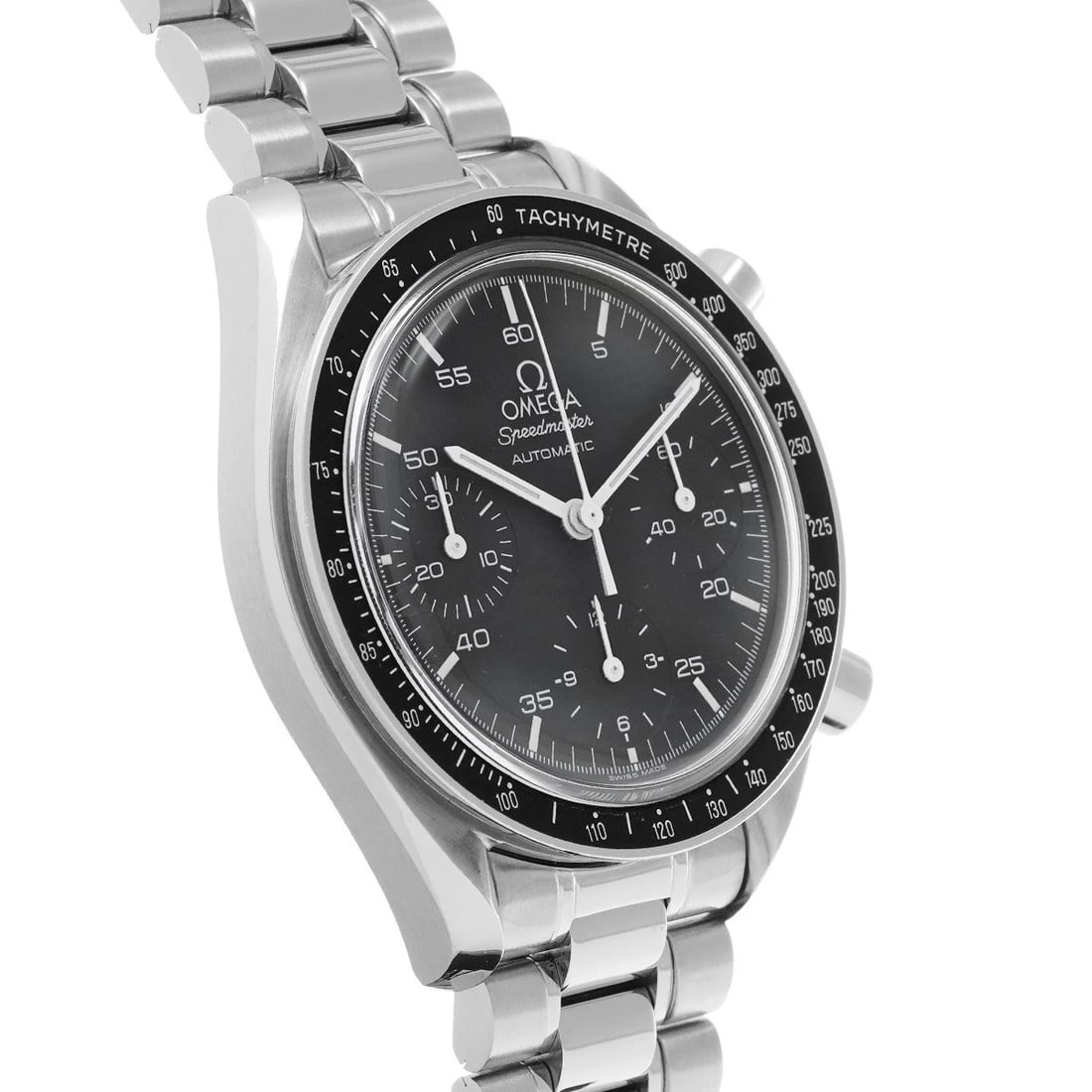 OMEGA SPEEDMASTER AUTOMATIC BLACK WATCH - 3