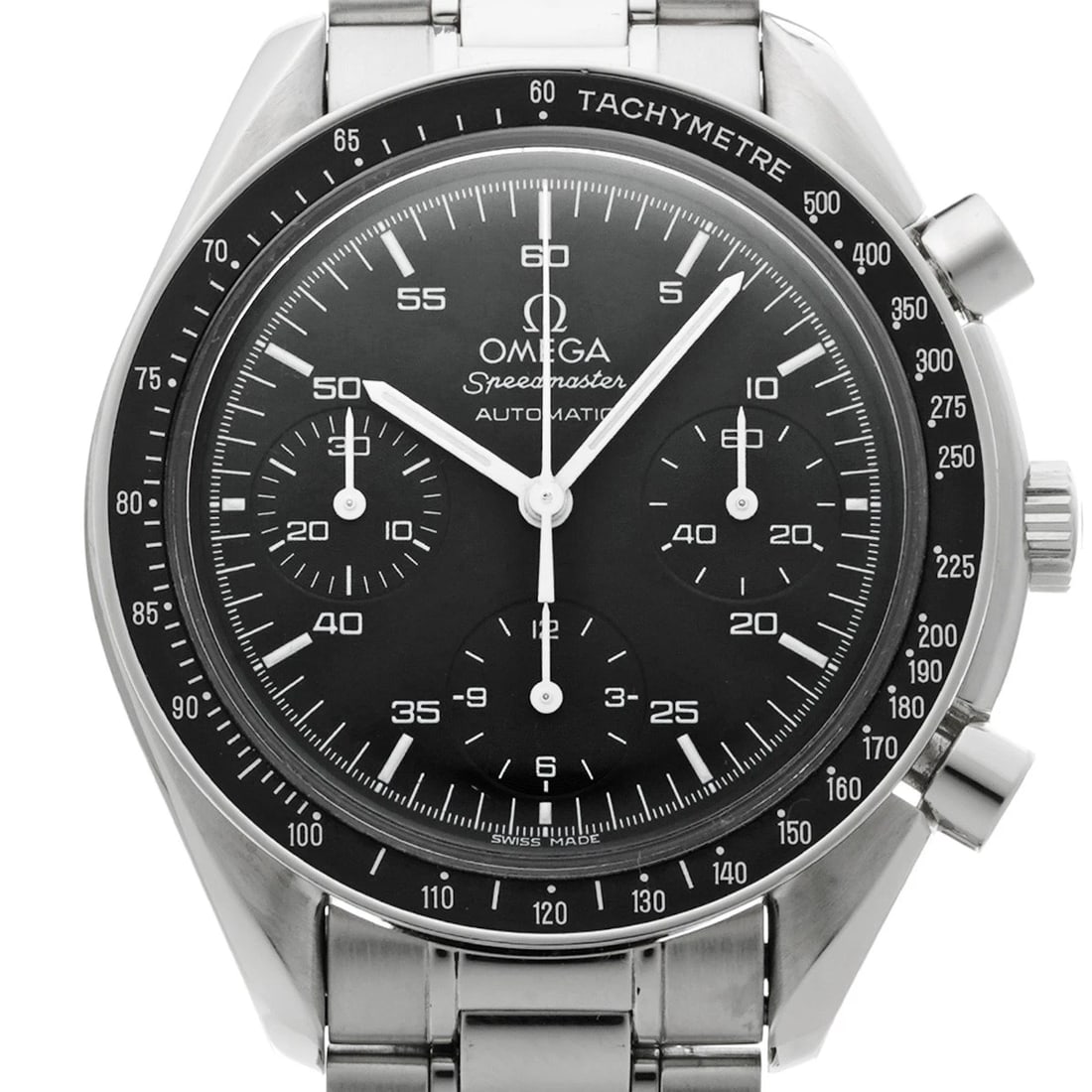 OMEGA SPEEDMASTER DATE BLACK WATCH - 4
