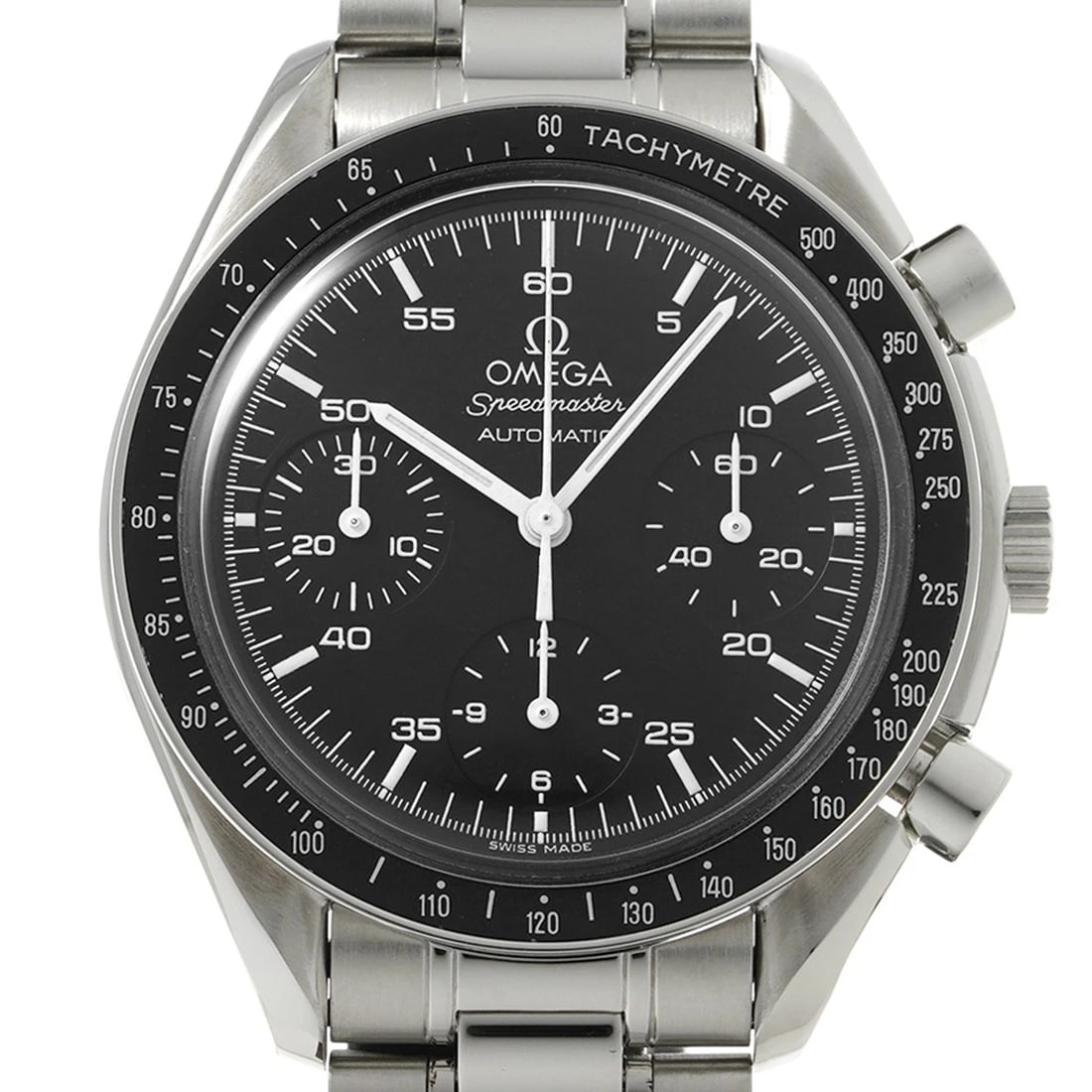 OMEGA SPEEDMASTER AUTOMATIC BLACK WATCH - 4
