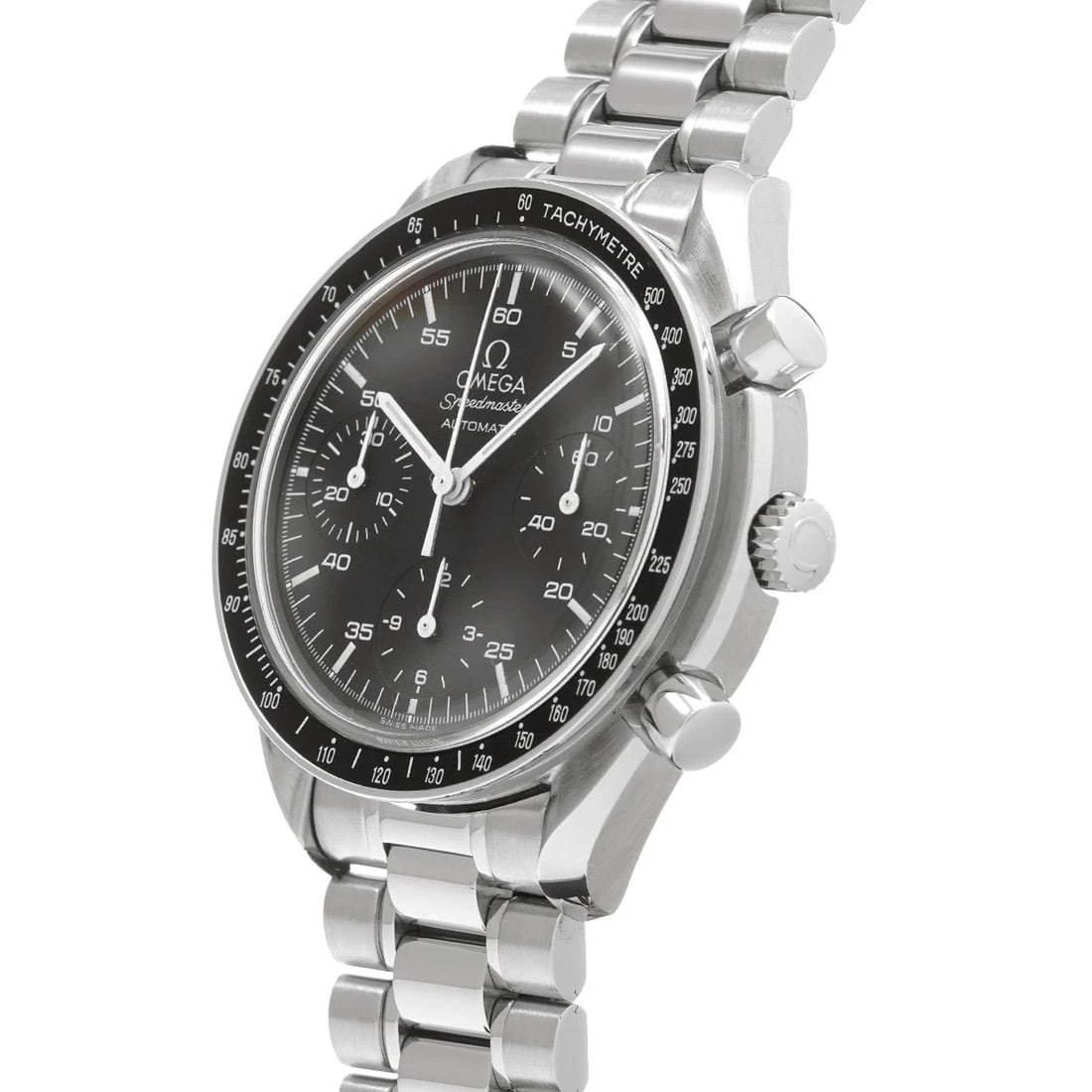 OMEGA SPEEDMASTER AUTOMATIC BLACK WATCH - 2