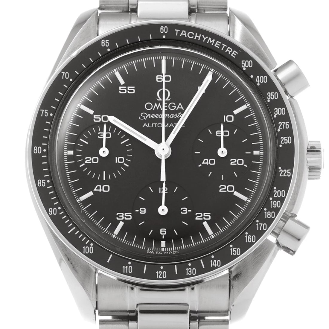 OMEGA SPEEDMASTER AUTOMATIC BLACK WATCH - 4