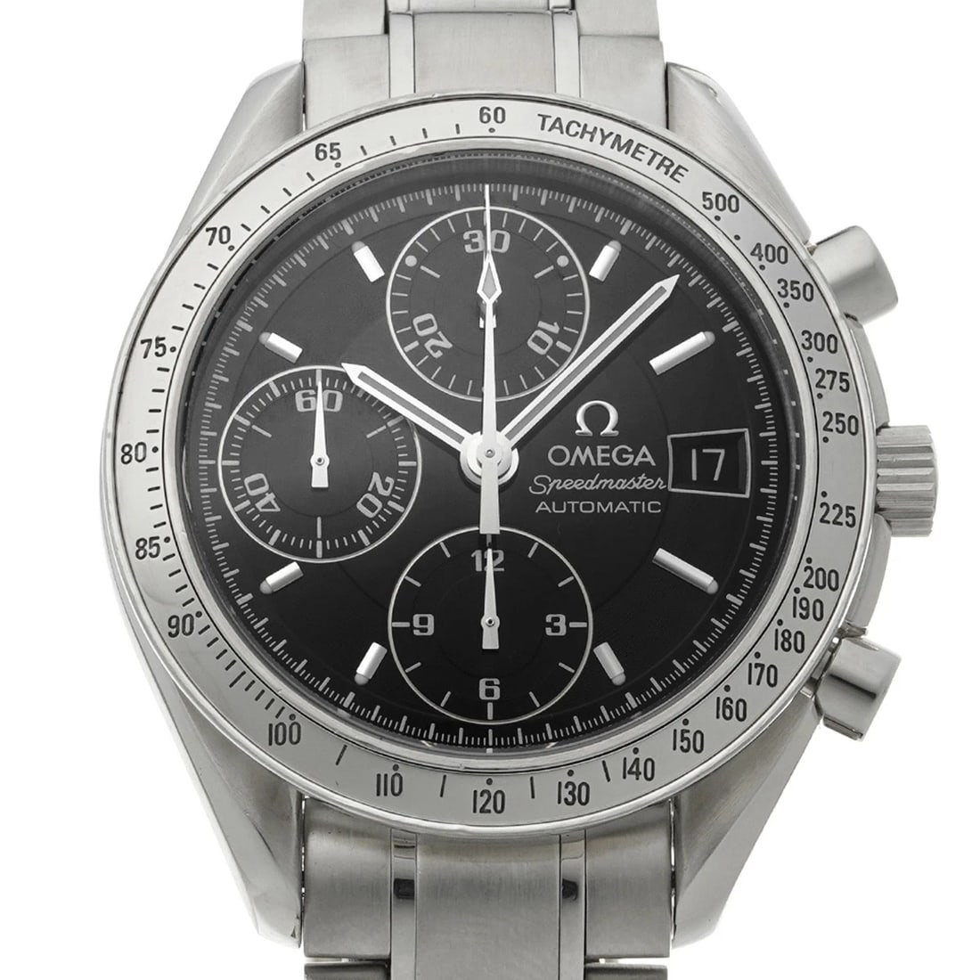 OMEGA SPEEDMASTER DATE BLACK WATCH - 4