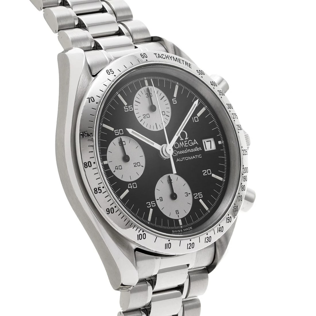 OMEGA SPEEDMASTER DATE BLACK/SILVER WATCH - 3