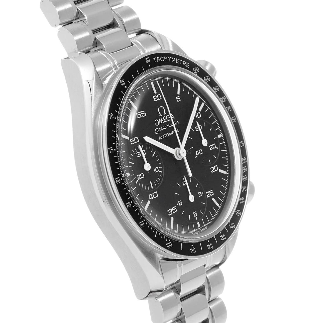 OMEGA SPEEDMASTER AUTOMATIC BLACK WATCH - 3