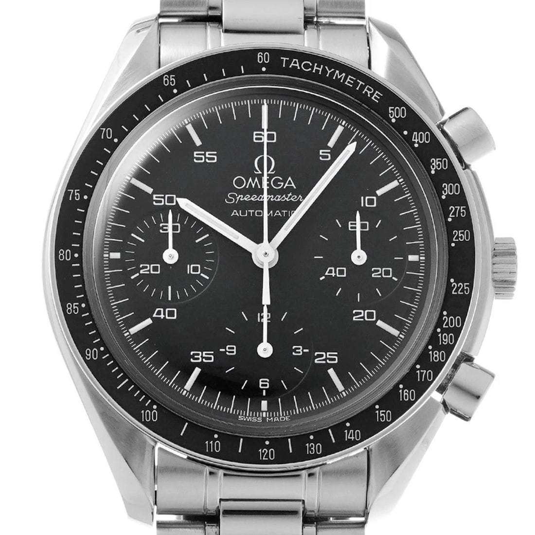 OMEGA SPEEDMASTER AUTOMATIC BLACK WATCH - 4