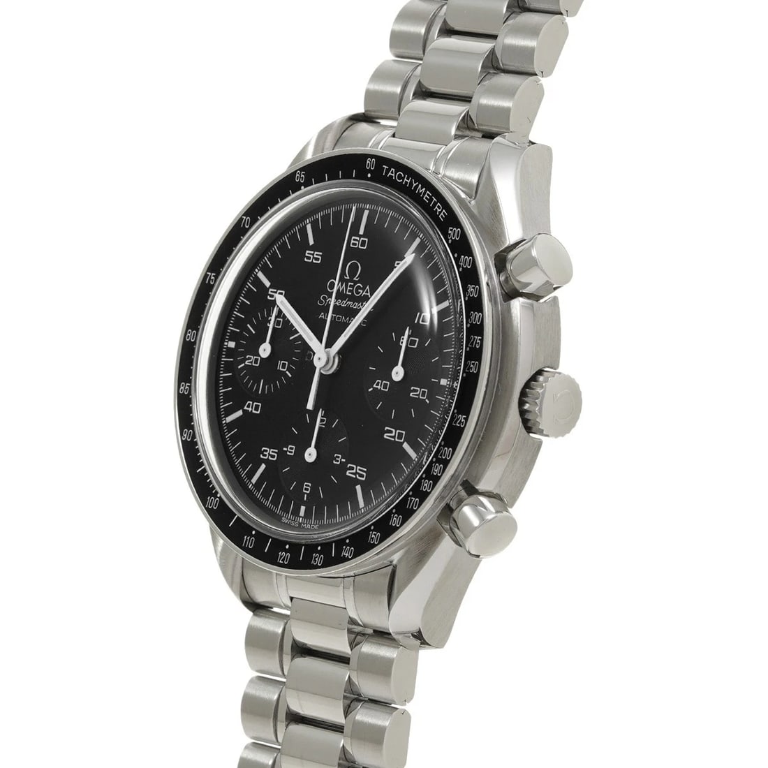 OMEGA SPEEDMASTER AUTOMATIC BLACK WATCH - 2