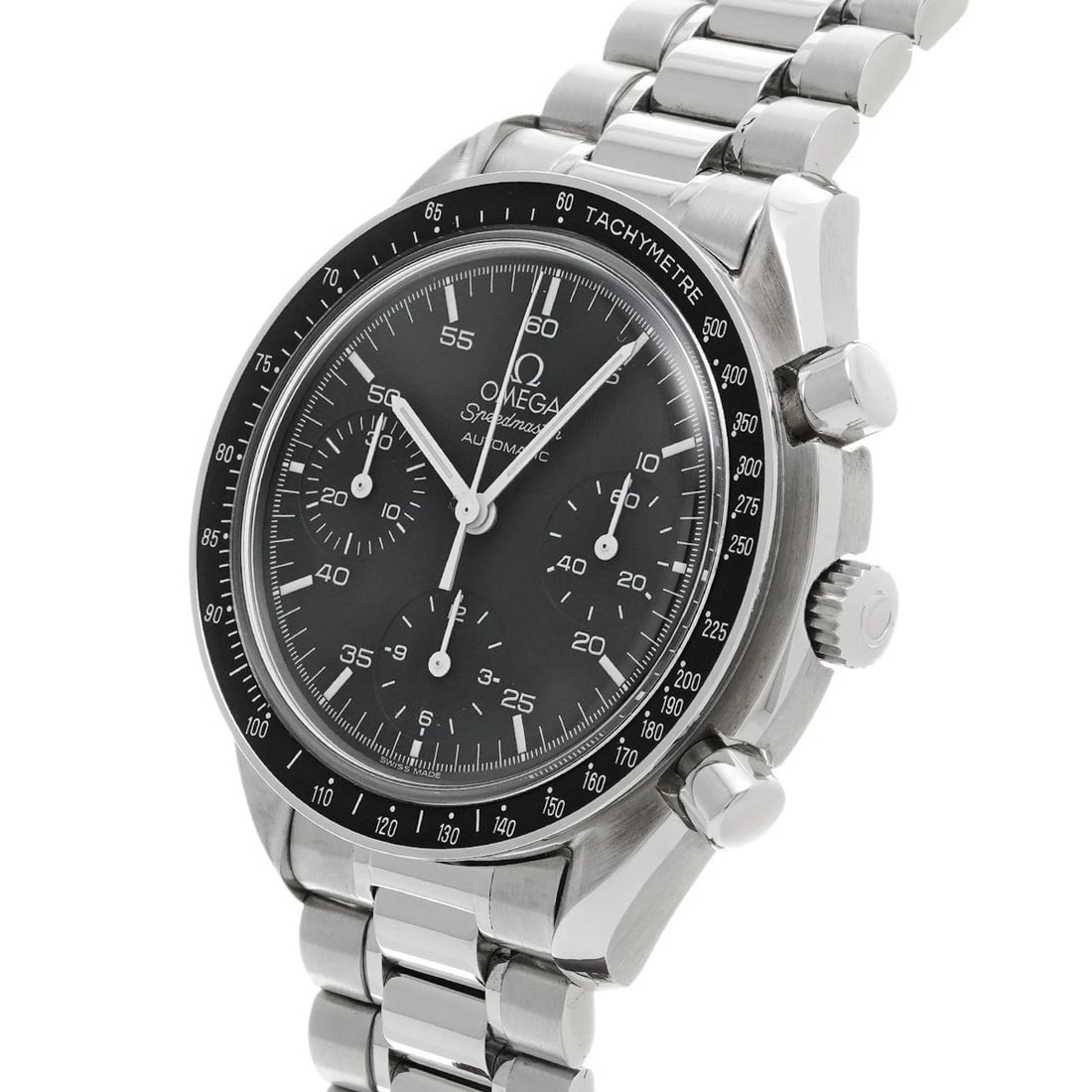 OMEGA SPEEDMASTER AUTOMATIC BLACK WATCH - 2