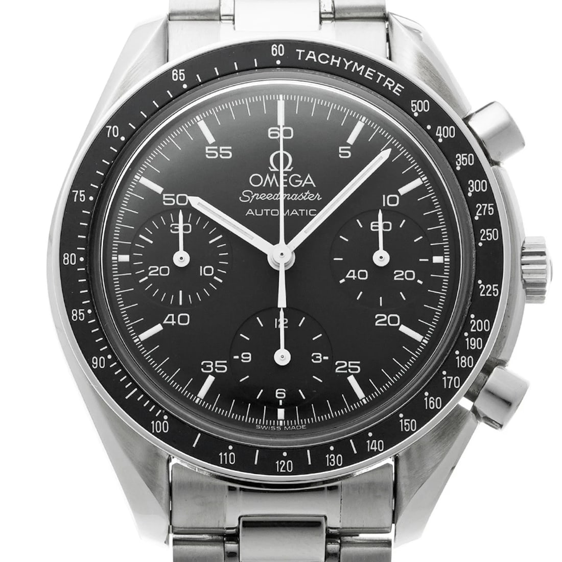 OMEGA SPEEDMASTER AUTOMATIC BLACK WATCH - 4