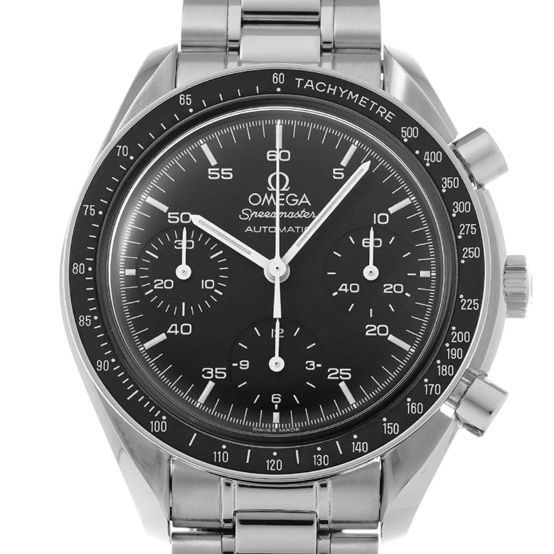 OMEGA SPEEDMASTER AUTOMATIC BLACK WATCH - 4