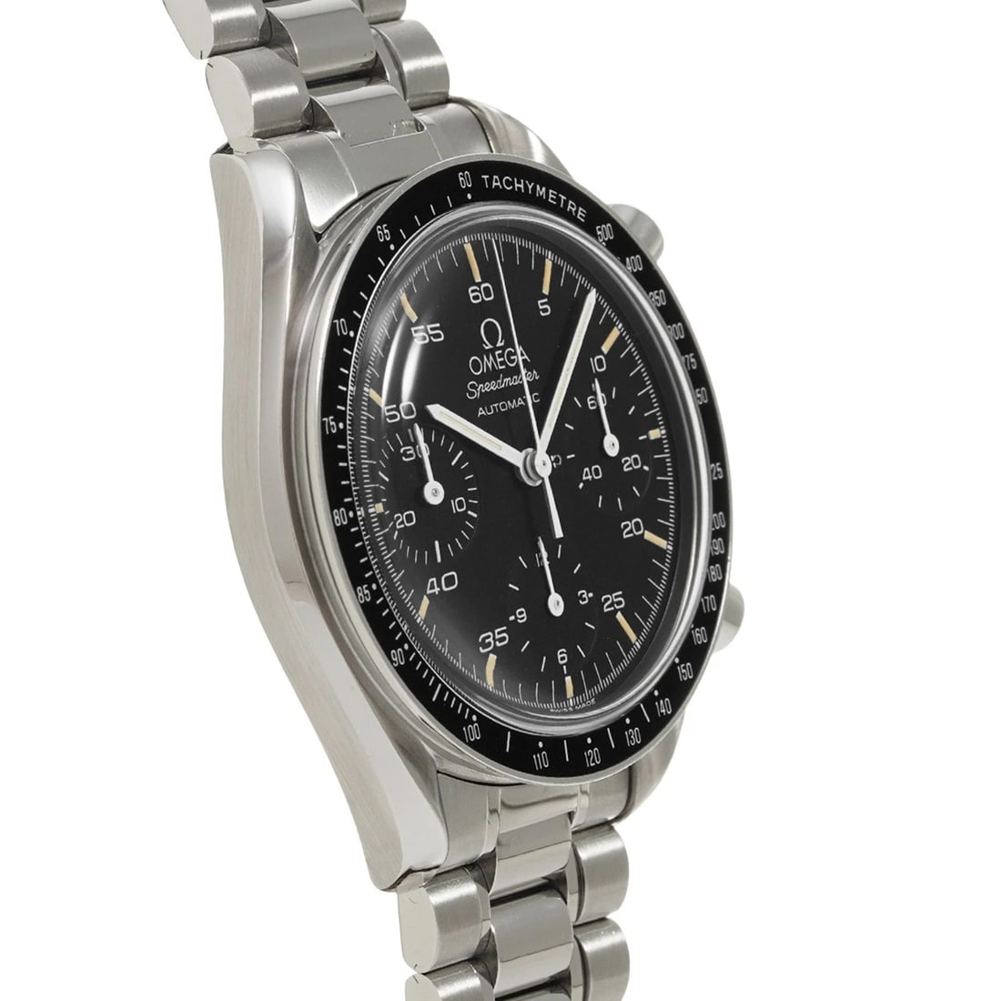 OMEGA SPEEDMASTER AUTOMATIC BLACK WATCH - 3