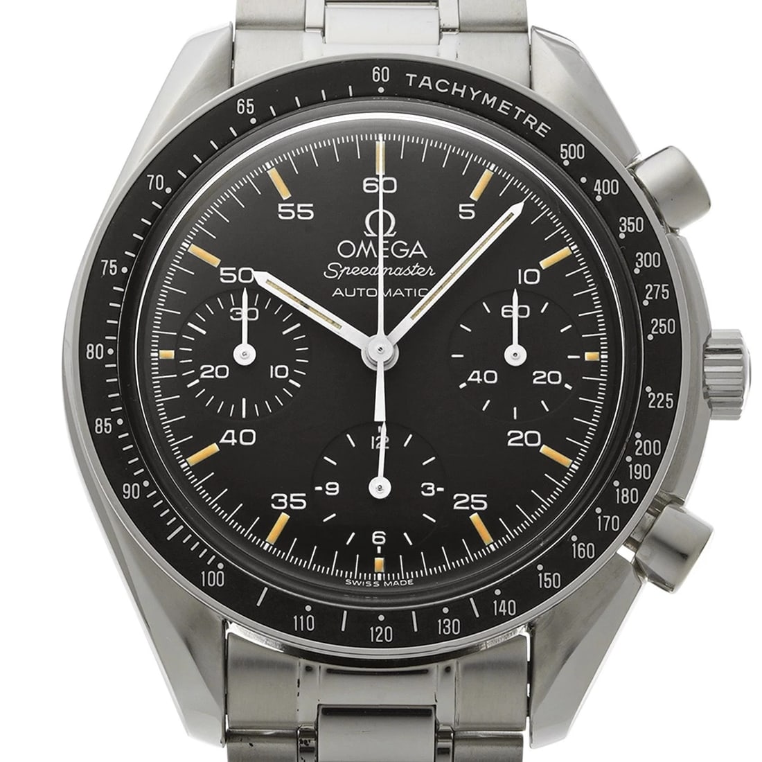 OMEGA SPEEDMASTER AUTOMATIC BLACK WATCH - 4