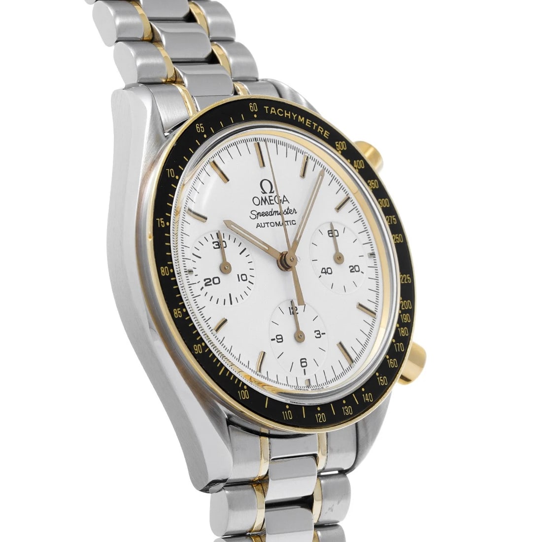 OMEGA SPEEDMASTER WHITE WATCH - 3