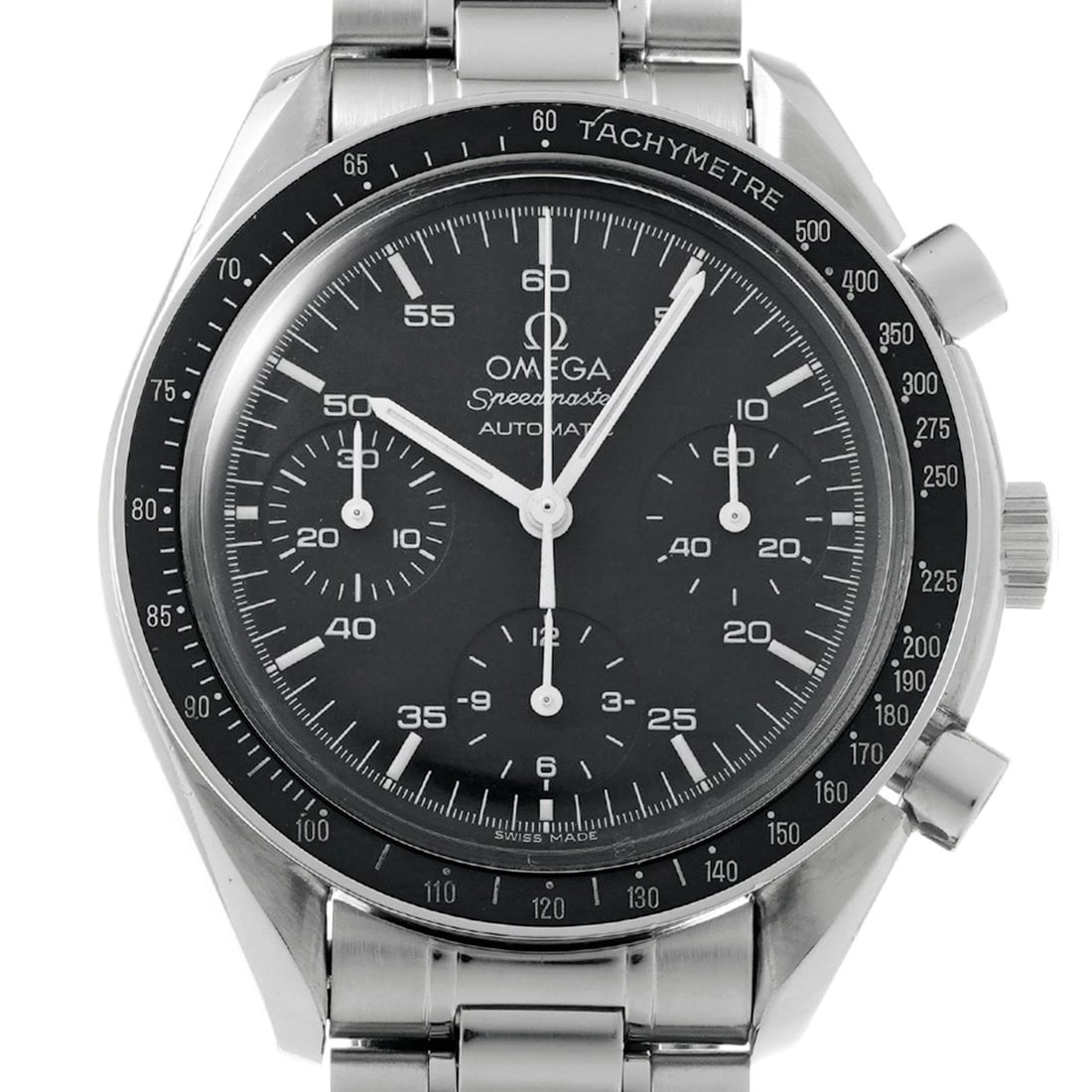 OMEGA SPEEDMASTER AUTOMATIC BLACK WATCH - 4