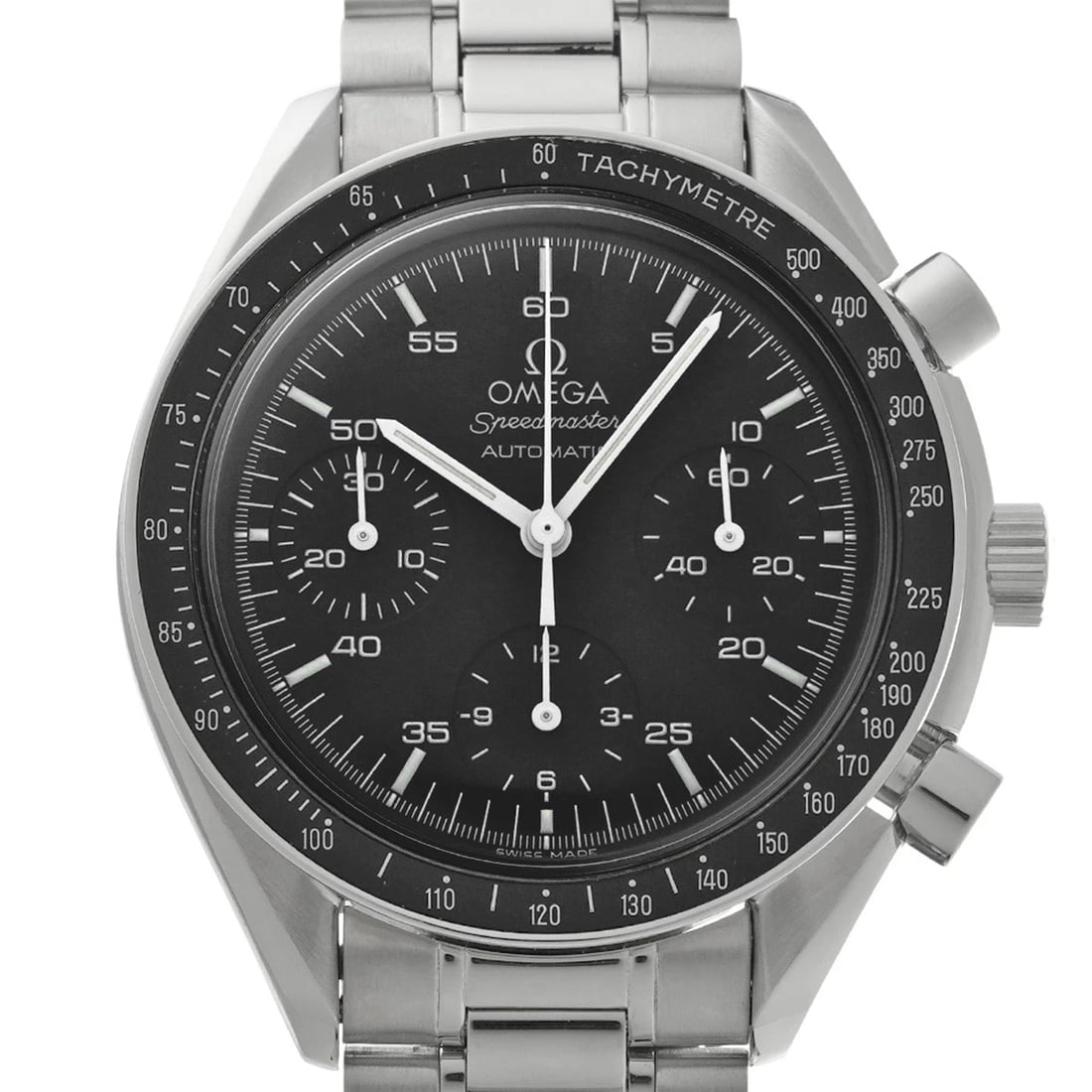 OMEGA SPEEDMASTER AUTOMATIC BLACK WATCH - 4