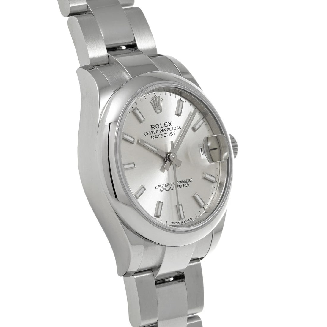 ROLEX DATEJUST 31 SILVER WATCH - 3