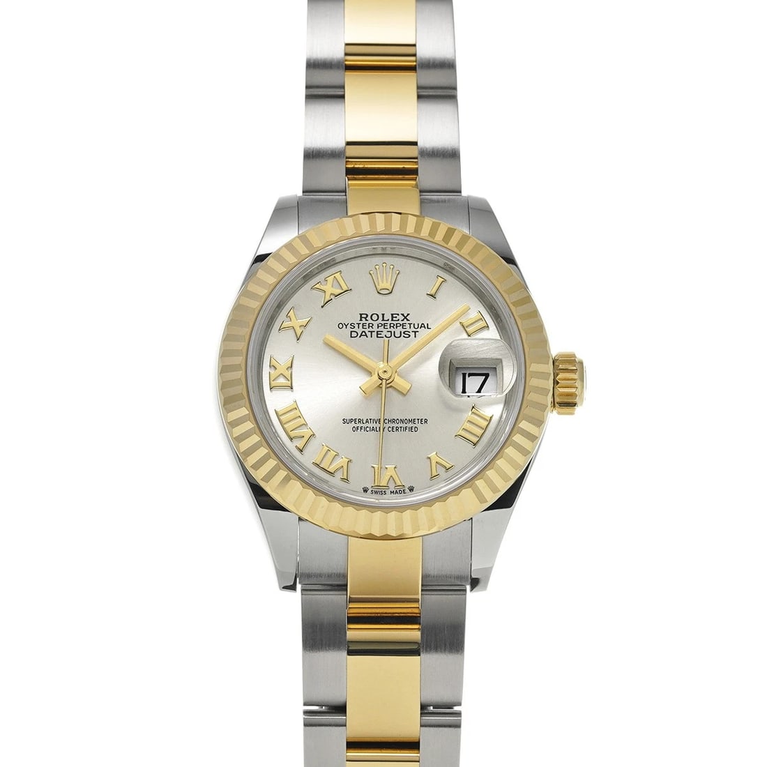ROLEX DATEJUST 28 SILVER WATCH: ROLEX Datejust 28 Silver Watch Brand: ROLEX Type/Style: Wristwatch Material: Band Material Stainless steel/Yellow Gold, Case Material Stainless steel Color: Dial Color Silver Size: Case Size H/about