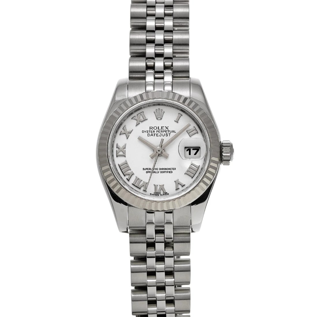 ROLEX DATEJUST WHITE WATCH: ROLEX Datejust white Watch Brand: ROLEX Type/Style: Wristwatch Material: Band Material Stainless steel, Case Material Stainless steel Color: Dial Color white Size: Case Size H/about 26mm W/about 26mm